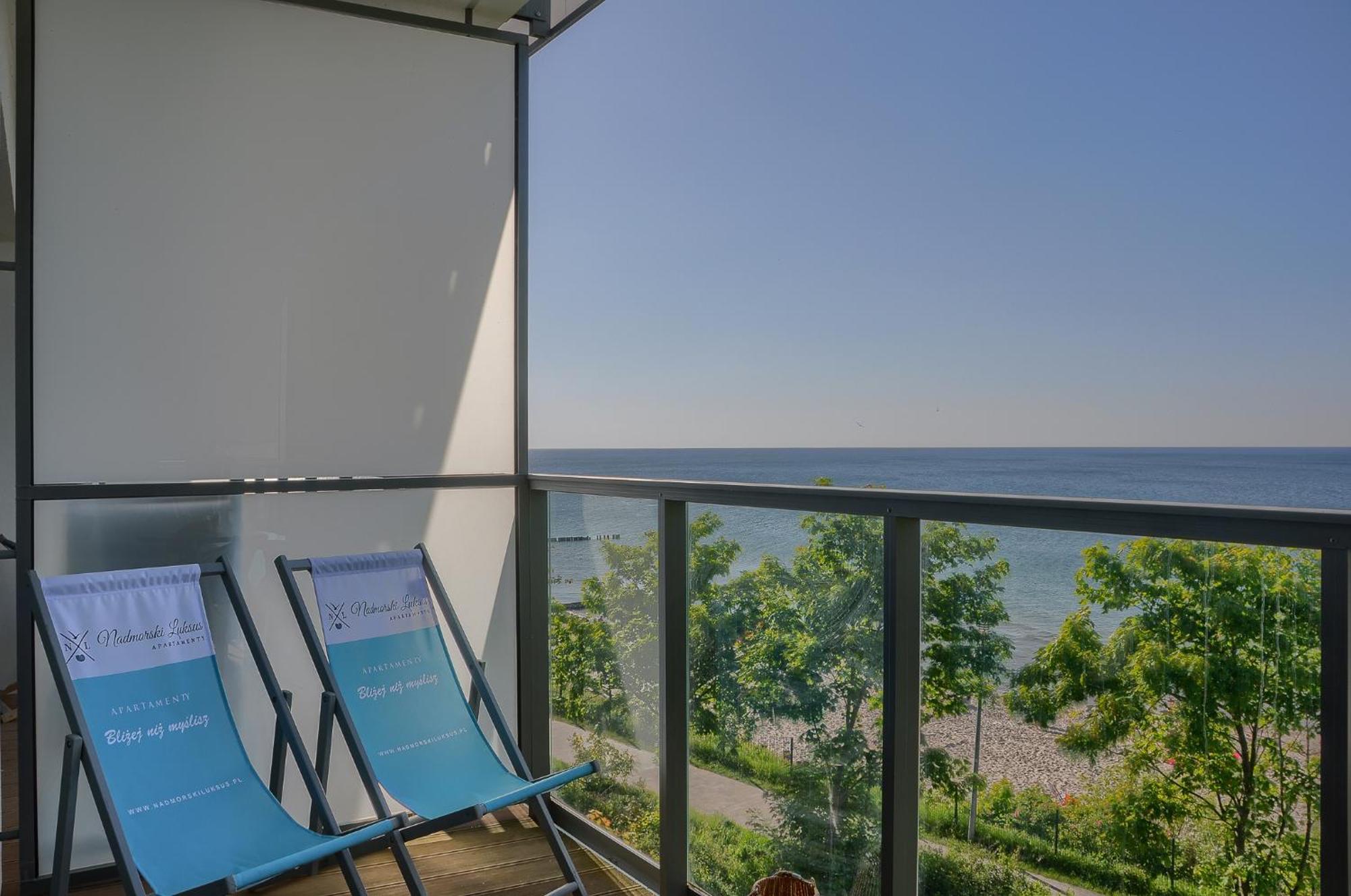 Apartament Z Widokiem Na Morze- Ustronie Apartments Nadmorski Luksus Apartamenty Устроне-Морске Экстерьер фото