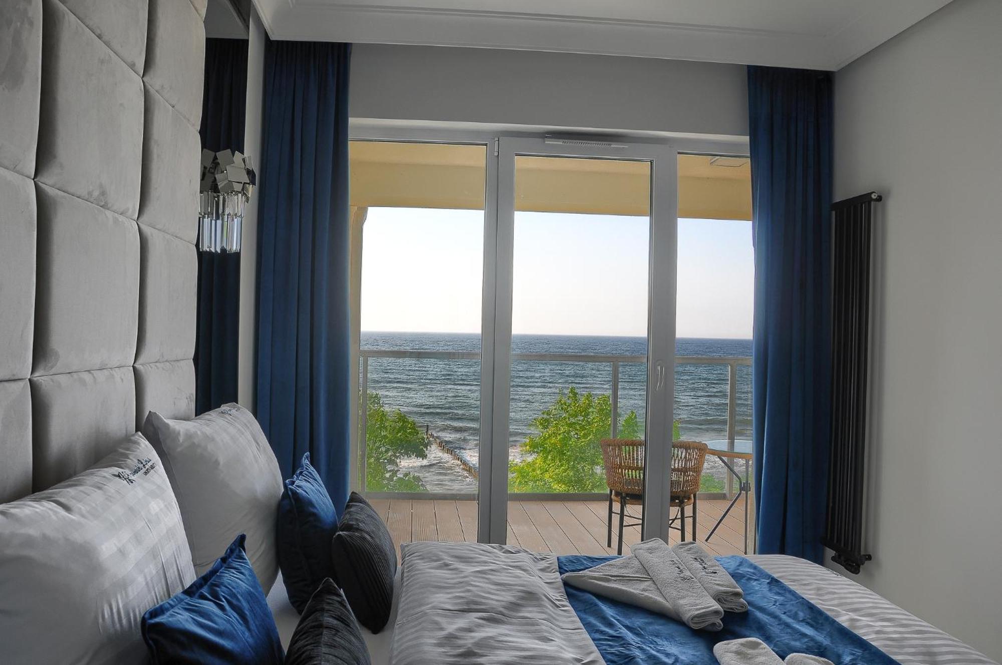 Apartament Z Widokiem Na Morze- Ustronie Apartments Nadmorski Luksus Apartamenty Устроне-Морске Экстерьер фото