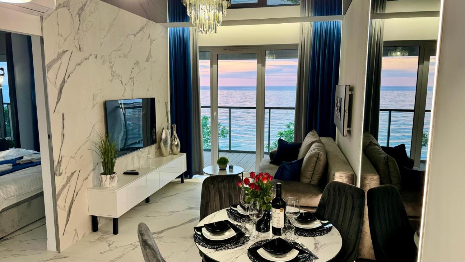 Apartament Z Widokiem Na Morze- Ustronie Apartments Nadmorski Luksus Apartamenty Устроне-Морске Экстерьер фото