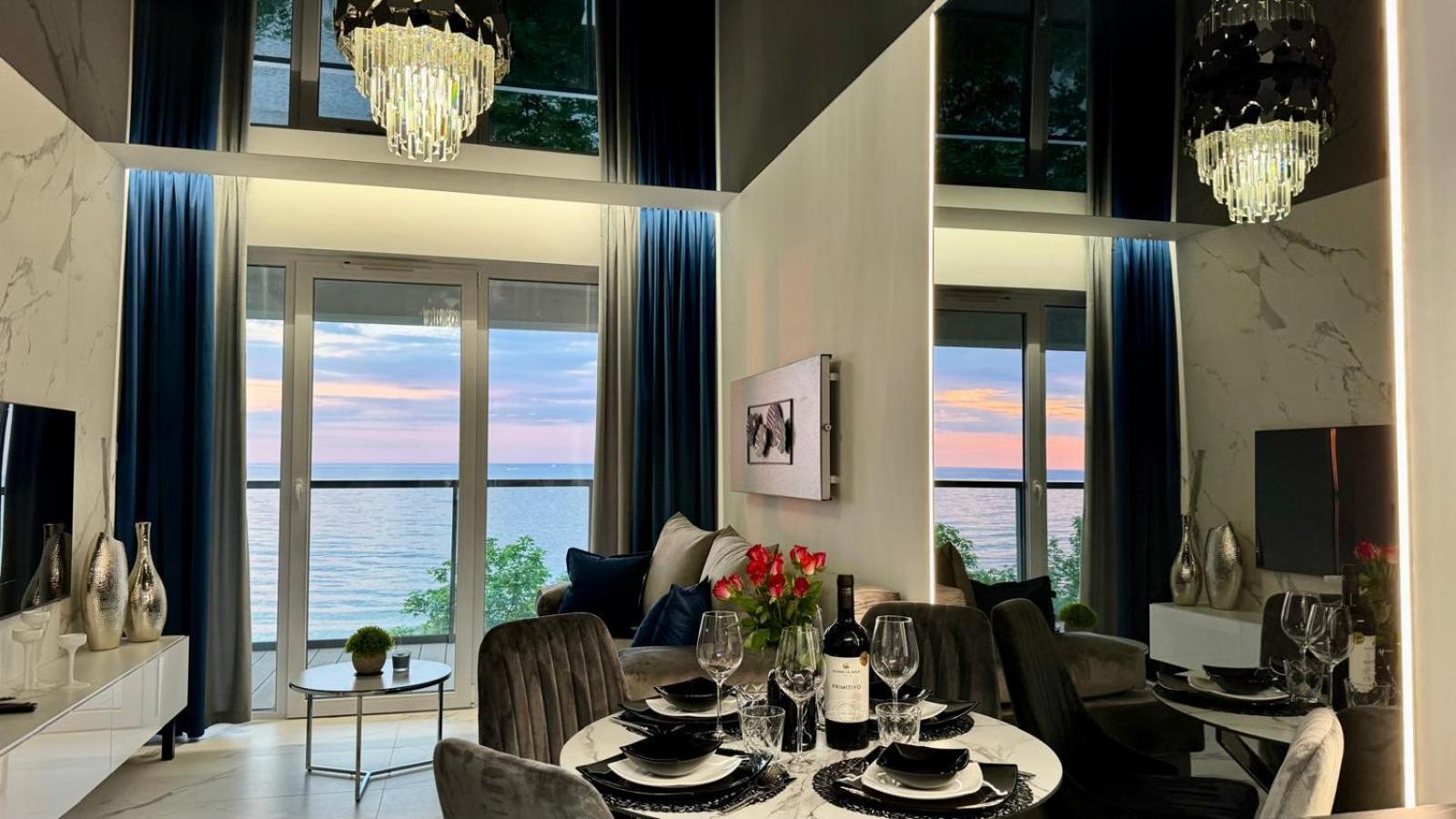 Apartament Z Widokiem Na Morze- Ustronie Apartments Nadmorski Luksus Apartamenty Устроне-Морске Экстерьер фото