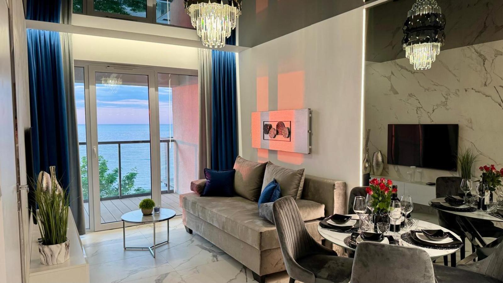 Apartament Z Widokiem Na Morze- Ustronie Apartments Nadmorski Luksus Apartamenty Устроне-Морске Экстерьер фото