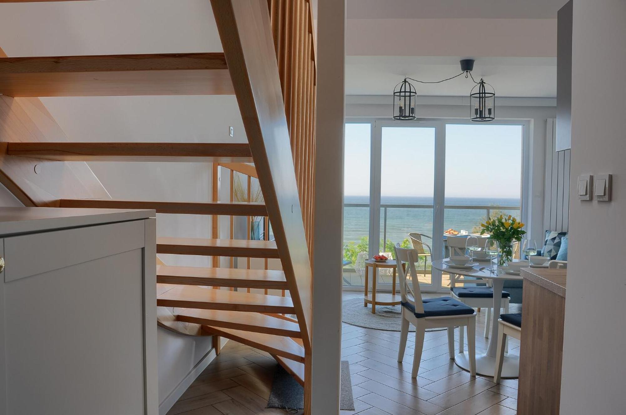 Apartament Z Widokiem Na Morze- Ustronie Apartments Nadmorski Luksus Apartamenty Устроне-Морске Экстерьер фото