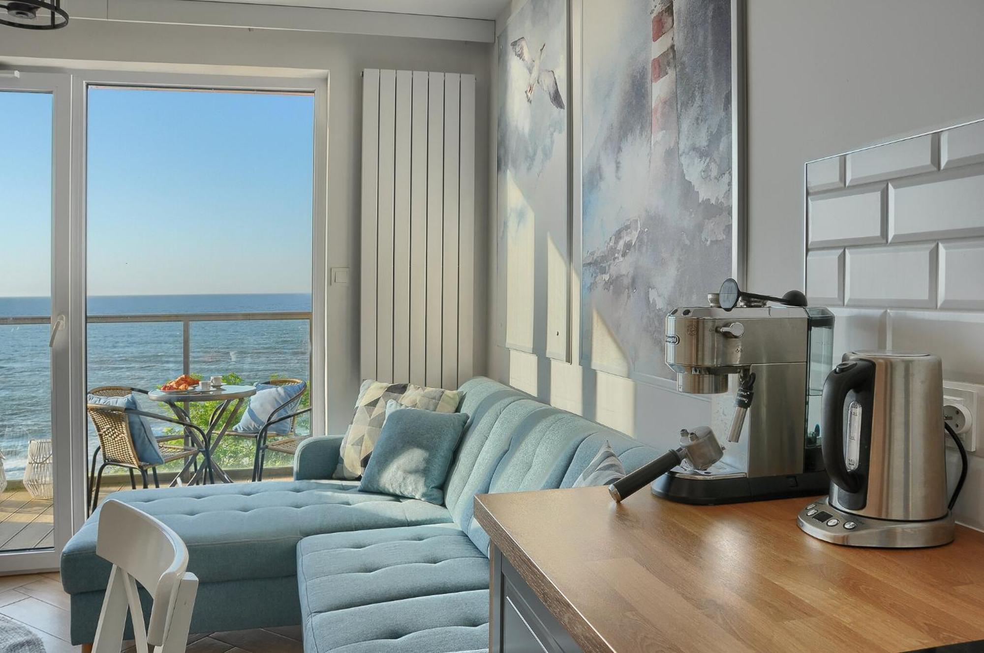 Apartament Z Widokiem Na Morze- Ustronie Apartments Nadmorski Luksus Apartamenty Устроне-Морске Экстерьер фото