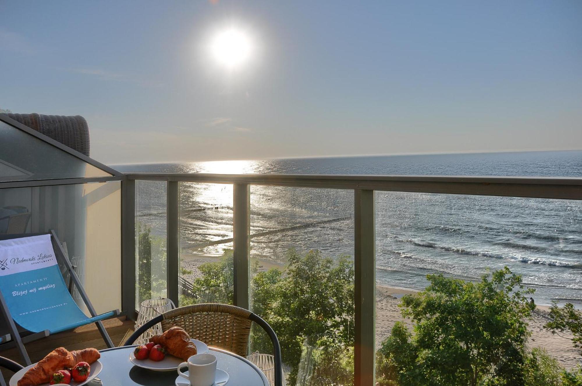 Apartament Z Widokiem Na Morze- Ustronie Apartments Nadmorski Luksus Apartamenty Устроне-Морске Экстерьер фото